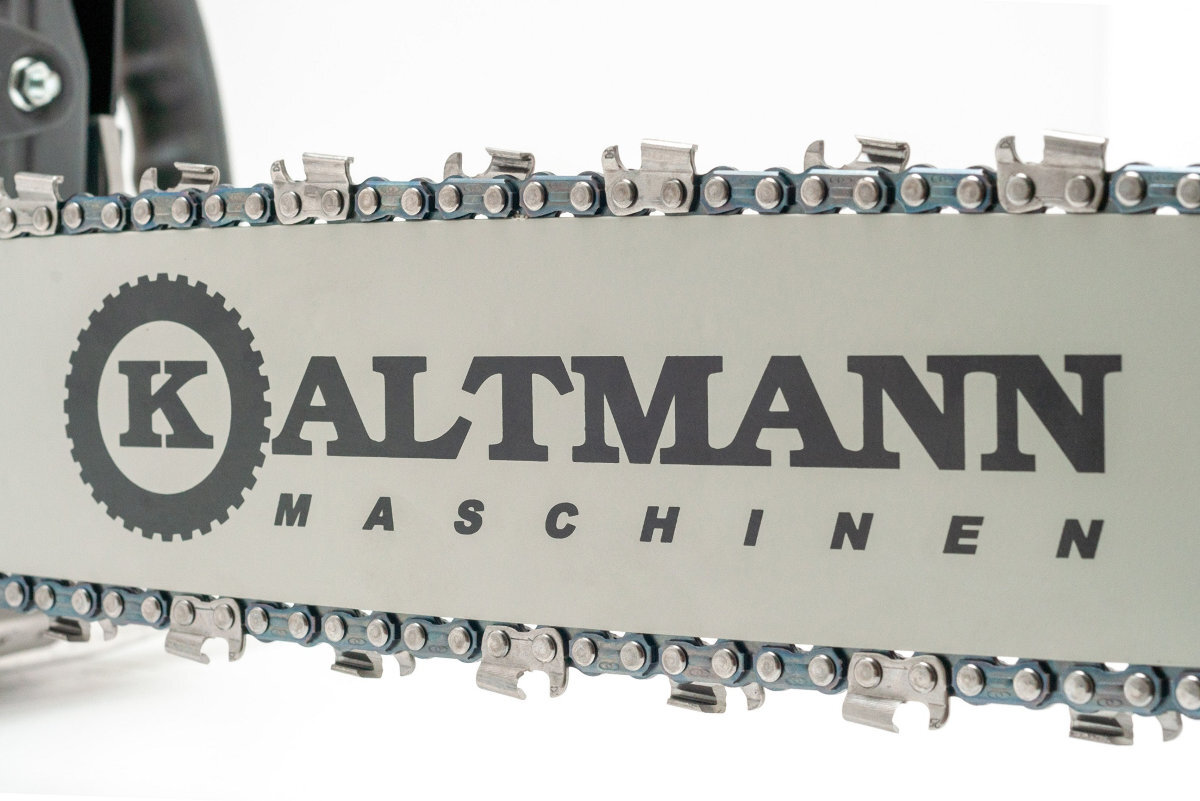 Pilarka spalinowa KALTMANN K-SPL520 technologia automatycznego smarowania łańcucha żywotność urządzenia znacznie wydłużona