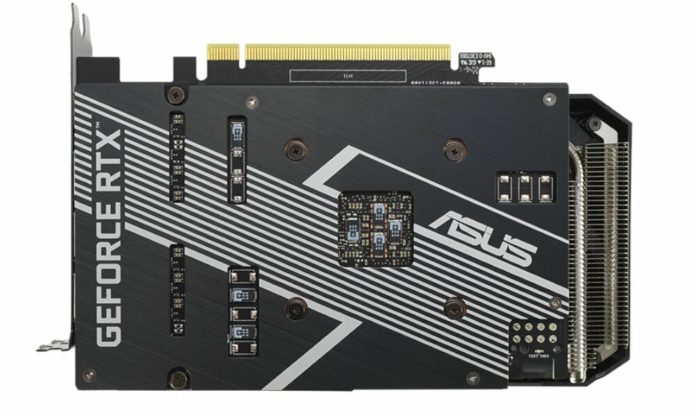 ASUS Dual GeForce RTX 3060 V2 OC Edition 12GB tyl