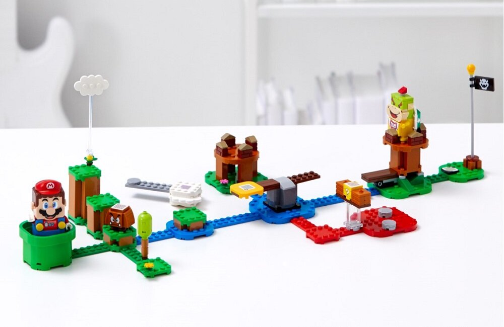 LEGO Super Mario Przygody z Luigim zestaw startowy 71387 Interaktywna zabawka do zbudowania