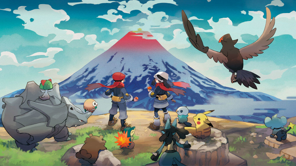 Pokemon Legends: Arceus Gra  połowy celowanie poke ball