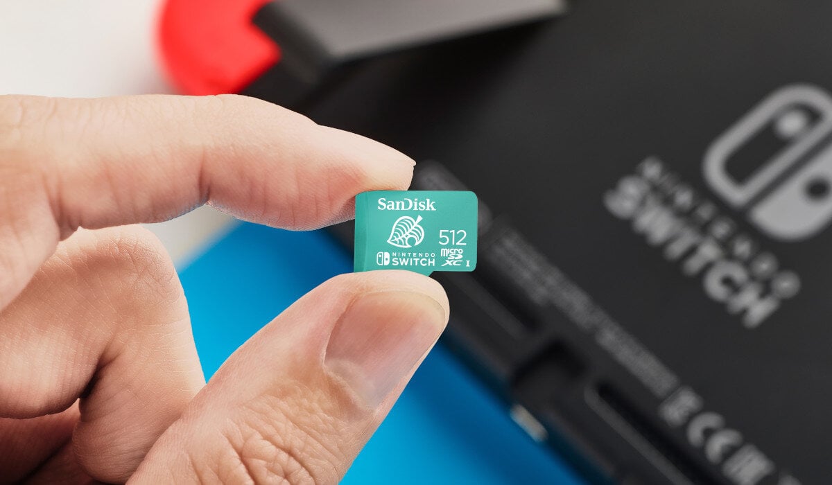 Karta pamieci SANDISK 512GB microSDXC do Nintendo Switch
 licencja nintendo