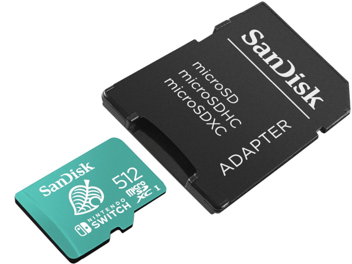 Karta pamieci SANDISK 512GB microSDXC do Nintendo Switch
 duza predkosc