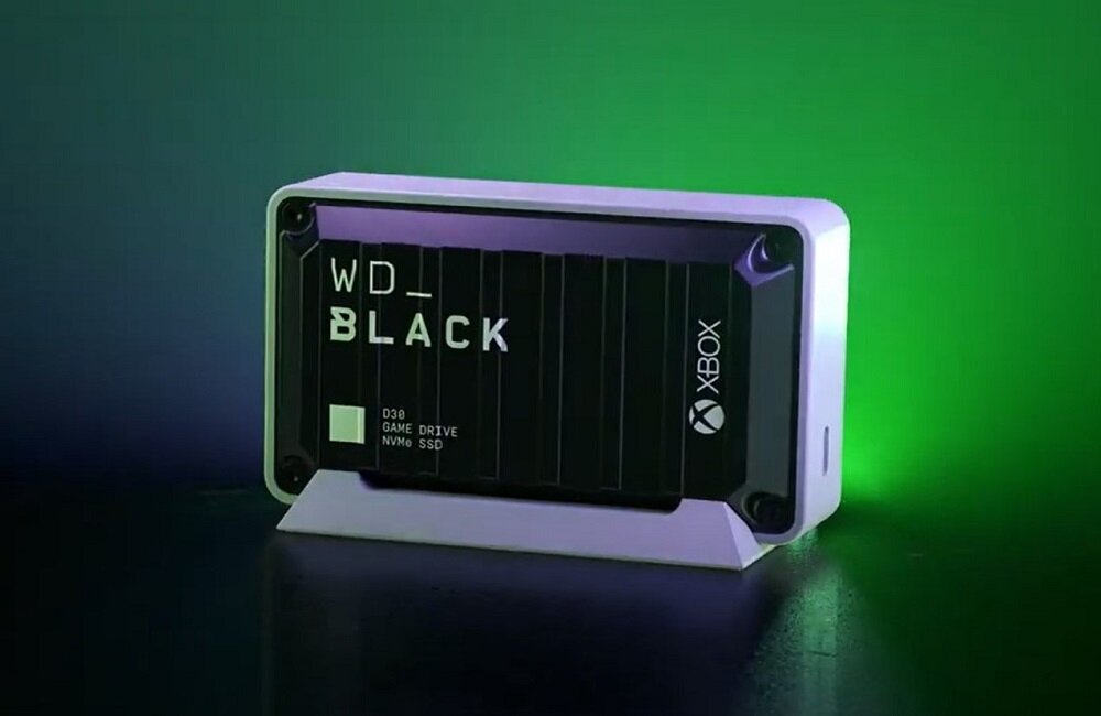 Dysk WD Black D30 Game Drive SSD Xbox Podkręć wygląd i styl swojej konsoli
