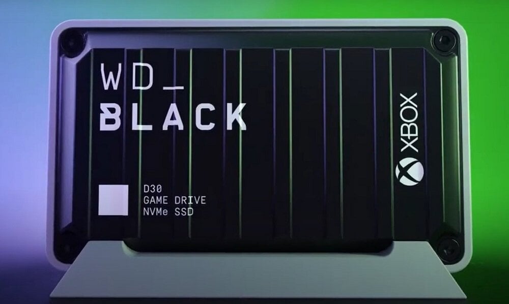 Dysk WD Black D30 Game Drive SSD Xbox pozwoli graczowi mieć przy sobie wszystkie swoje ulubione gry