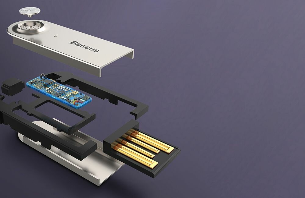 ADAPTER AUDIO BLUETOOTH BASEUS BA01 USB-AUX CZARNY zasięg chip jakość dźwięku