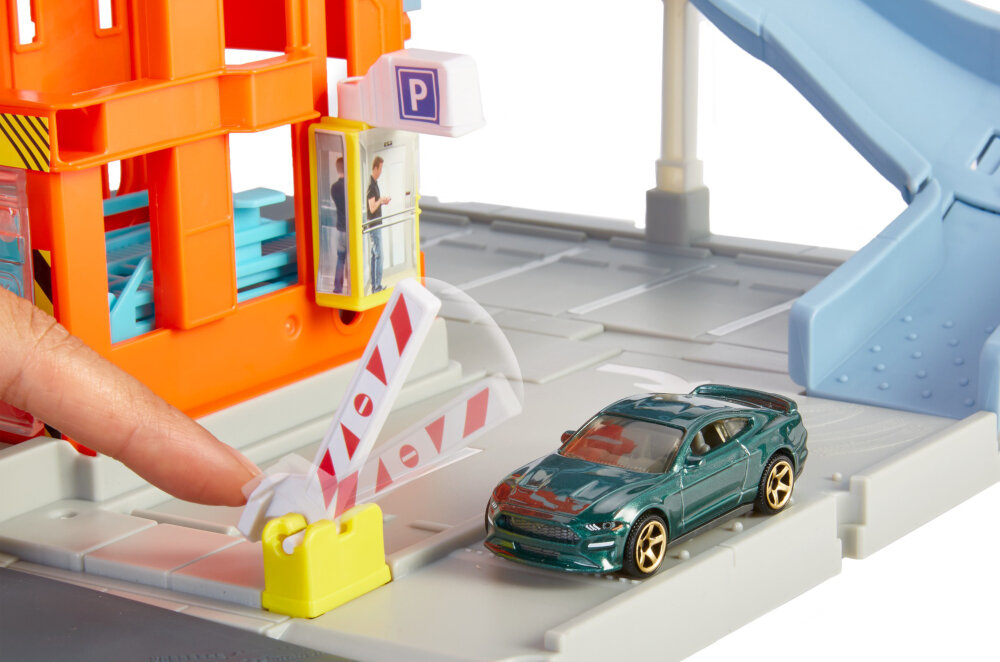 Garaż samochodowy MATTEL MATCHBOX Prawdziwe Przygody HBL60 zabawka firmy MATTEL dla dzieci od trzeciego roku życia