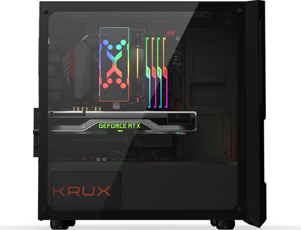 Obudowa KRUX Cosmo KRX0088 - Podświetlenie RGB wentylatora 