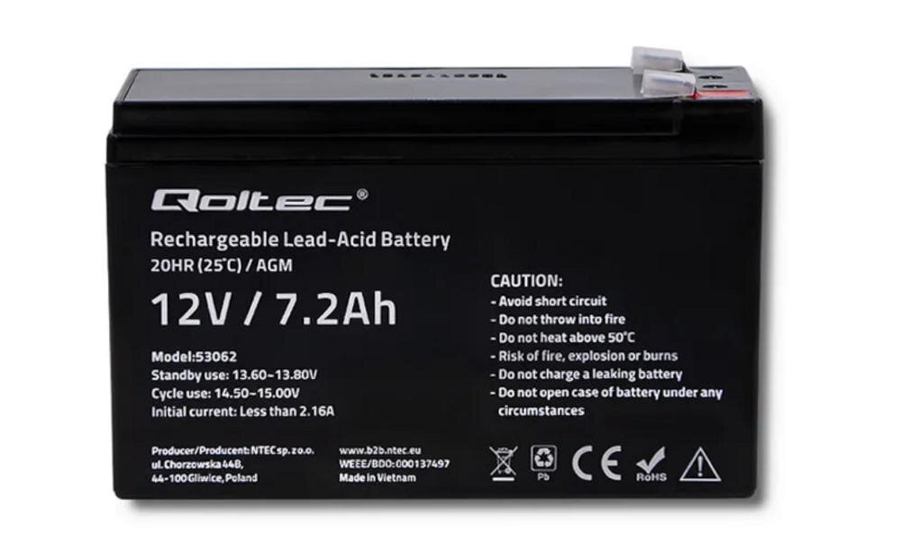 QOLTEC akumulator stałe źródło energia zasilanie awaryjne sieć elektryczna bateria sprzęt