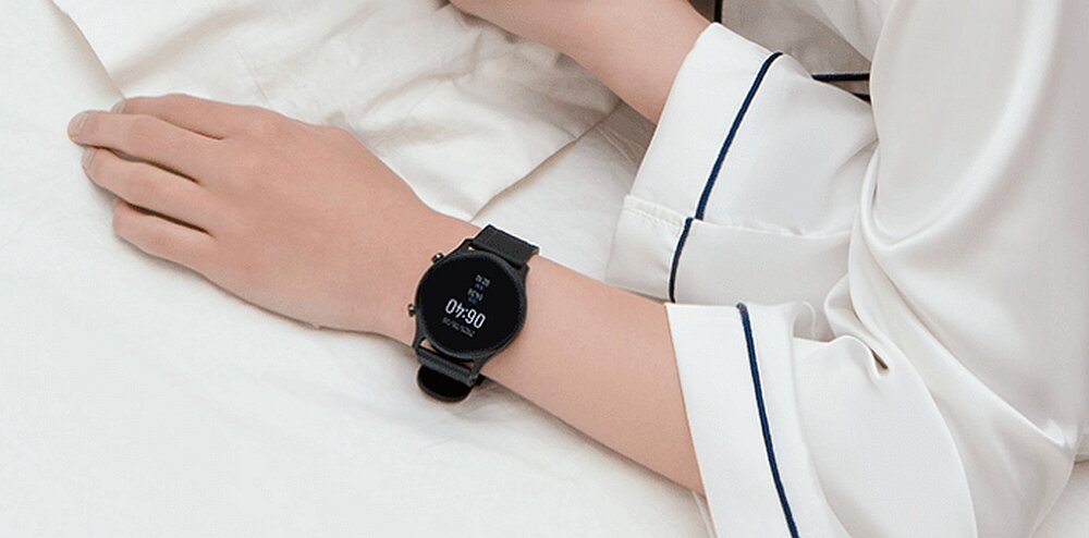 Smartwatch HAYLOU RS3 ekran bateria pasek czujniki zdrowie sport sen serce monitoring ładowanie pojemność rozdzielczość opis cechy dane 
