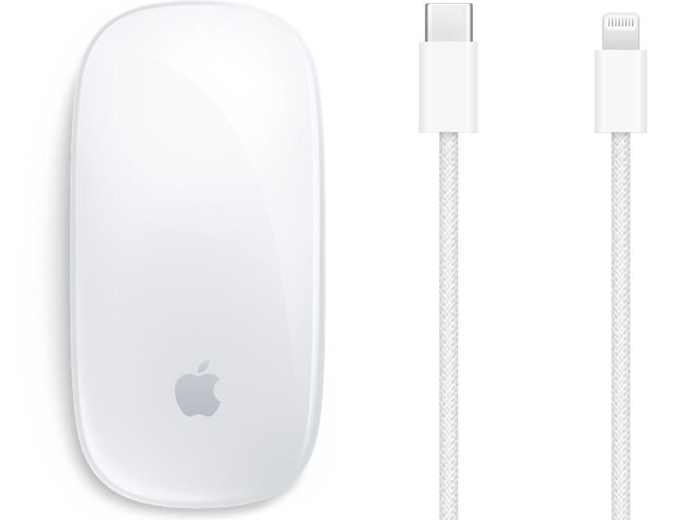 Mysz APPLE Magic Mouse zestaw elementy