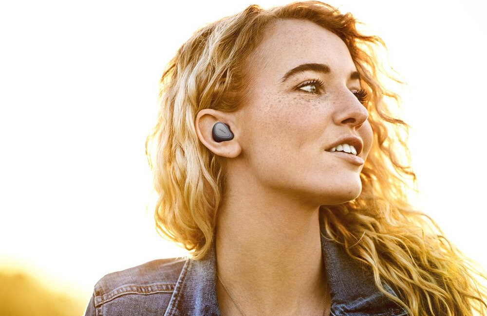 Słuchawki dokanałowe JABRA Elite 3 szare Bluetooth 5.2