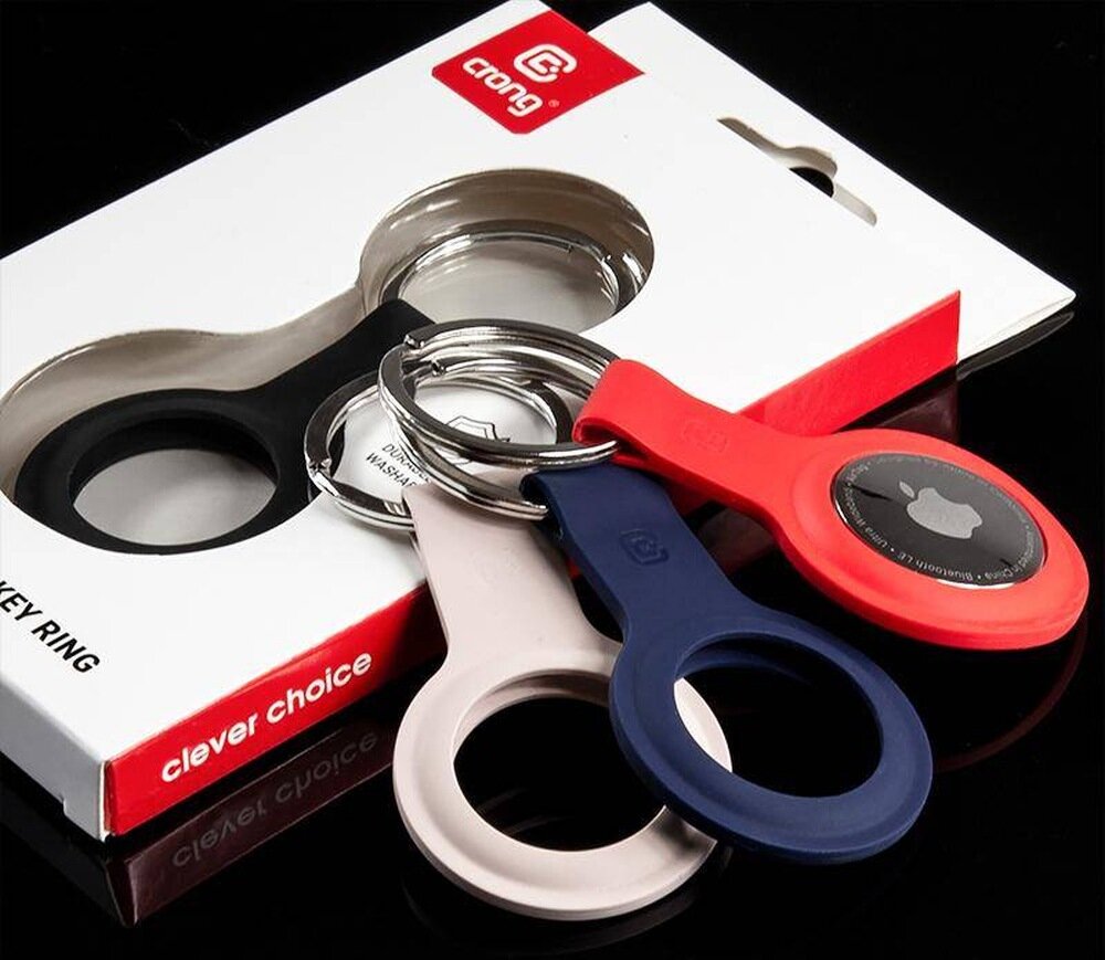Brelok CRONG  Case Key Ring do Apple AirTag lokalizator klucze wykonanie