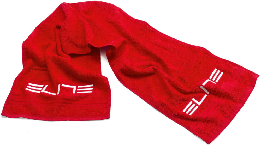 Ręcznik szybkoschnący ELITE Zugaman Czerwony w 100% z bawełny miły w dotyku można prać w pralce długość 130 cm szerokość 30 cm