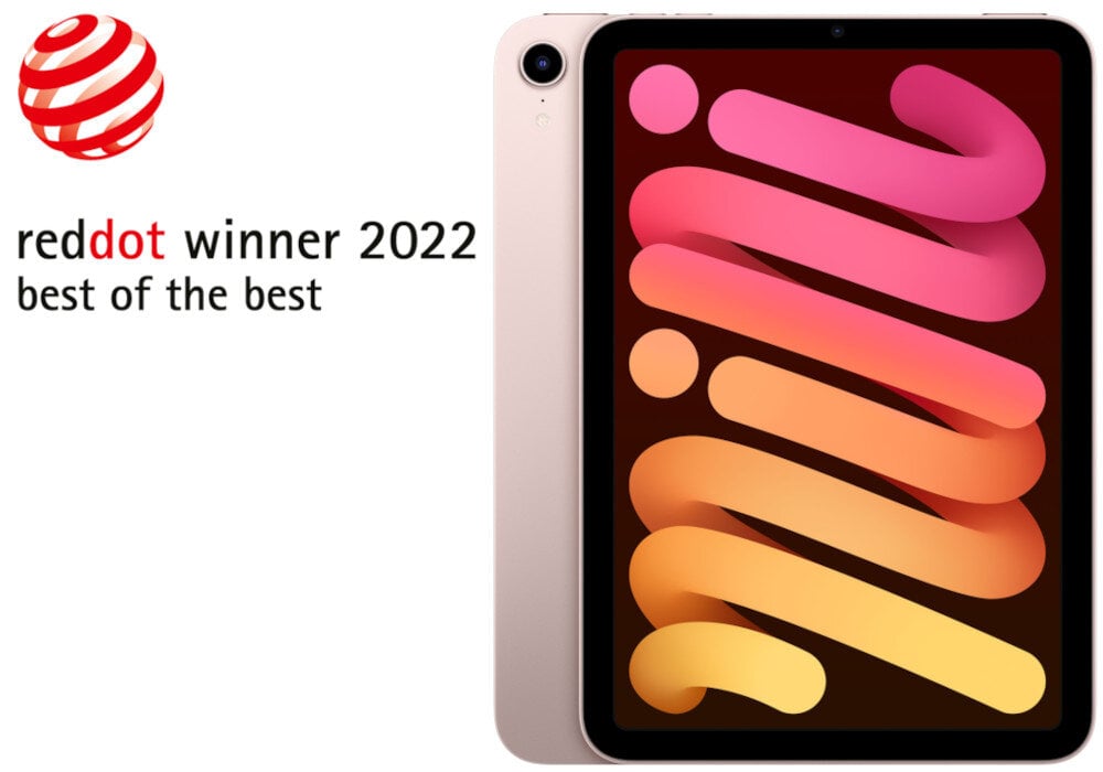 Tablet APPLE iPad mini nagroda reddot