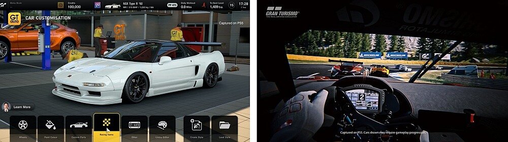 Gran Turismo 7 Gra wyścigi samochody rozgrywka kampania kariera tory garaż tuning konsola tryby sterowanie 