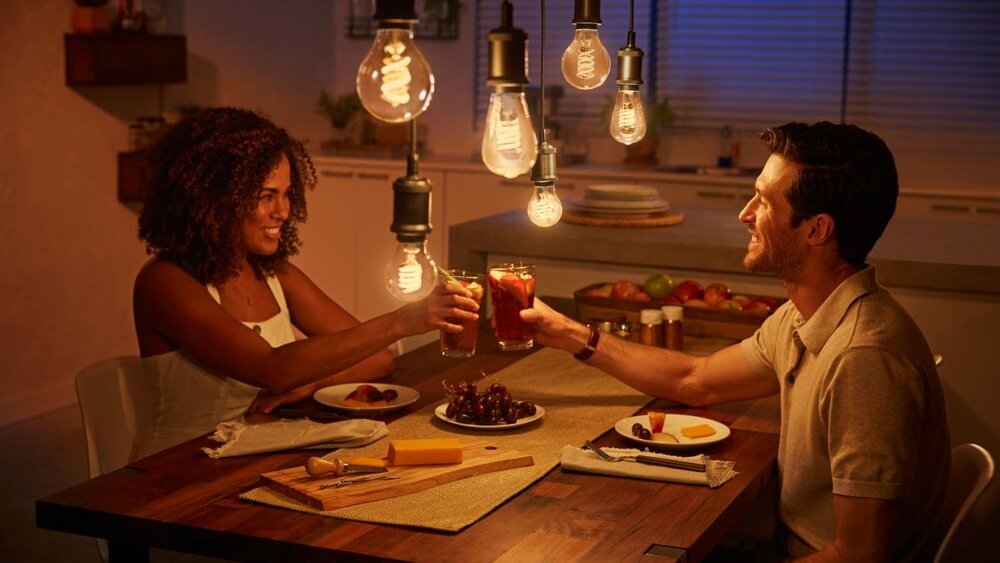 Inteligentna żarówka LED PHILIPS HUE 929001953508 5.2W GU10 (2 szt.) moc parametry energooszczędna