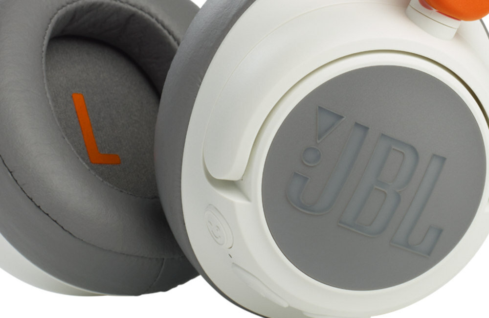 Słuchawki nauszne JBL JR 460NC dopasowanie ograniczenie głośności