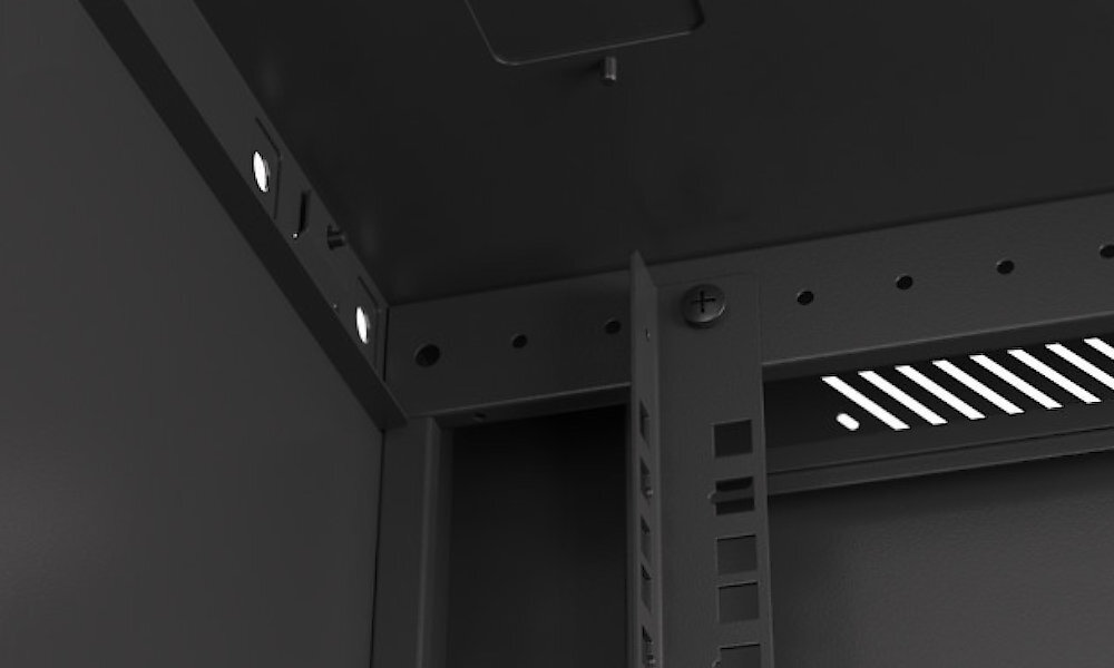 Szafa RACK LANBERG 19 front