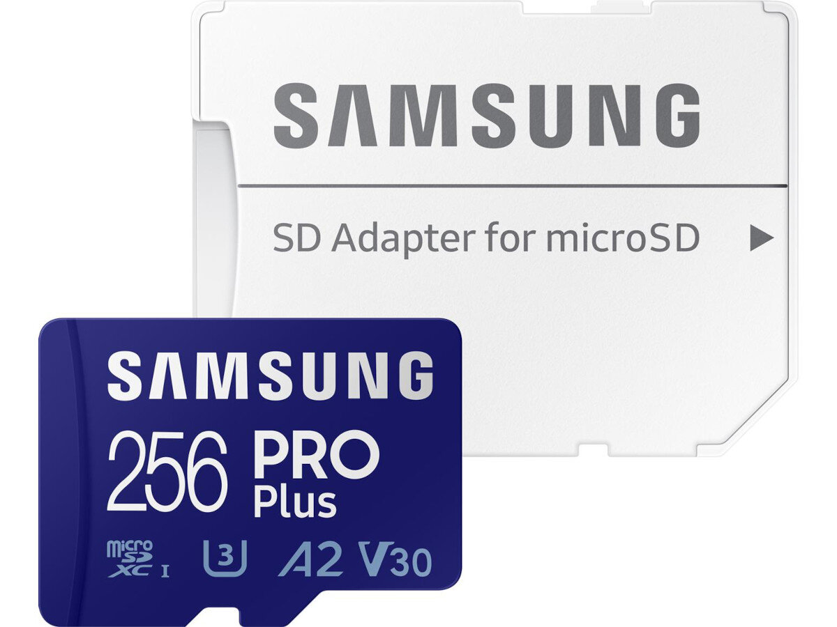 Karta pamieci SAMSUNG Pro Plus MicroSD 256GB swietna pojemnosc
