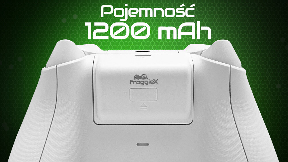 Akumulator FROGGIEX FX-XS-B1-B do Xbox - pojemność