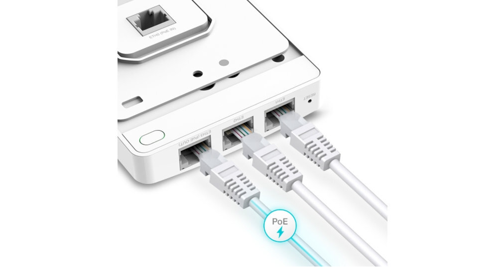 TP.LINK EAP615 Wall siec dostosowana dla gosci