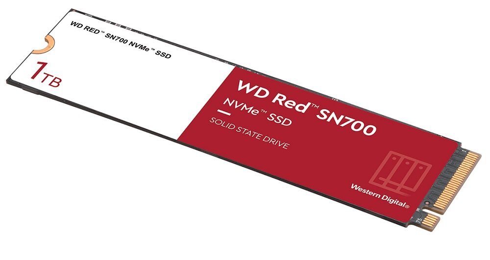 Dysk WD Red SN700 WDS200T1R0C 1TB  SSD Wielozadaniowość mu nie straszna Na ekstremalne warunki