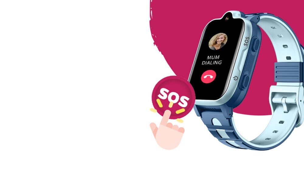 Smartwatch BEMI Play 4G  ekran bateria czujniki zdrowie sport pasek ładowanie pojemność rozdzielczość łączność sterowanie krew puls rozmowy smartfon aplikacja 