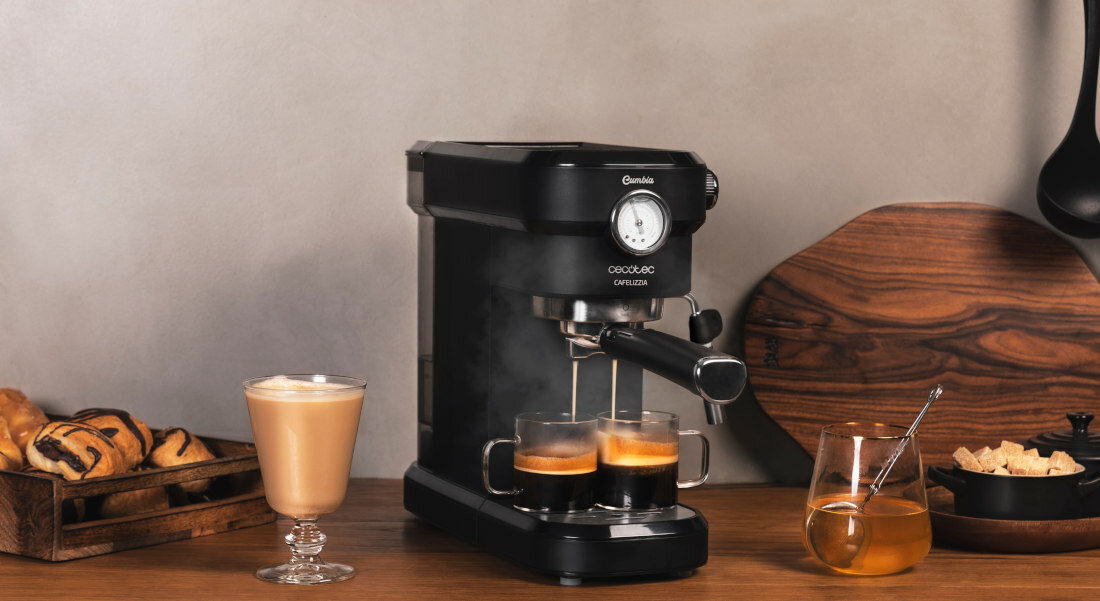 Кофемашина CECOTEC Cafelizzia 790 Pro Black с функцией энергосбережения.
