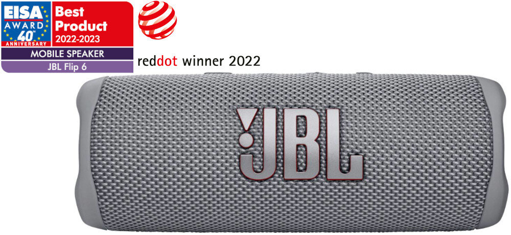 Głośnik mobilny JBL Flip 6 nagroda eisa