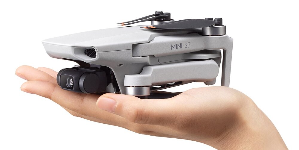 Dron DJI Mini SE lot kamera rozdzielczość filmy nagrywanie zdjęcia sterowanie aparatura bateria pojemność ładowanie 