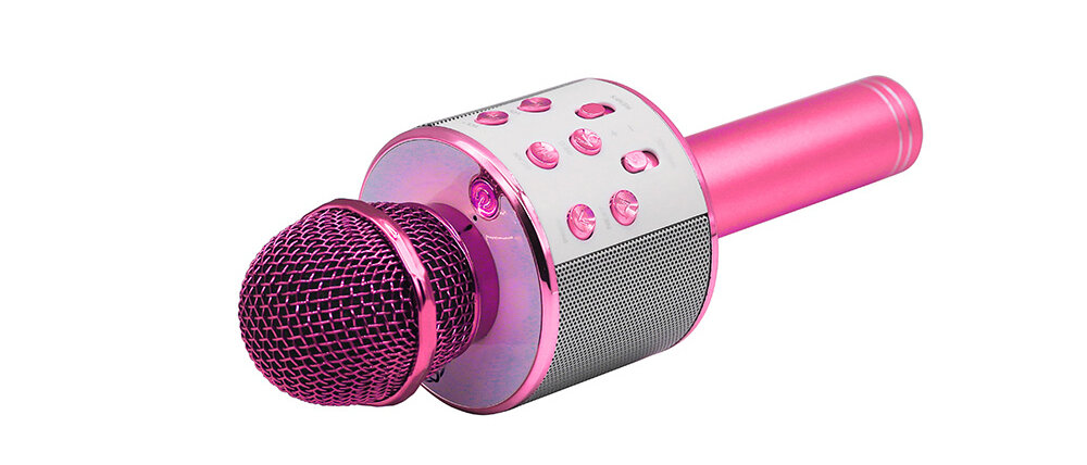 Głośnik mobilny MANTA MIC11-PK z mikrofonem Różowy muzyka