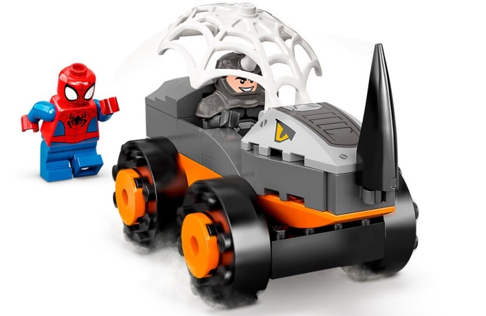 LEGO Spider Man Hulk kontra Rhino starcie pojazdów 10782 Pomoc w rozwoju życiowych umiejętności
