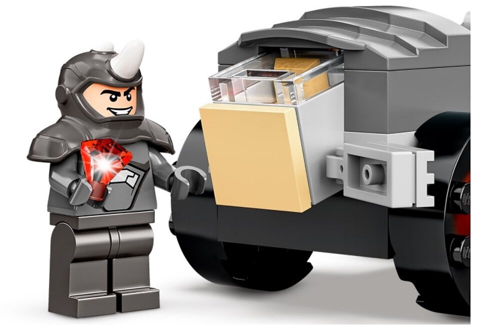 LEGO Spider Man Hulk kontra Rhino starcie pojazdów 10782 Zabawa napędzana wyobraźnią