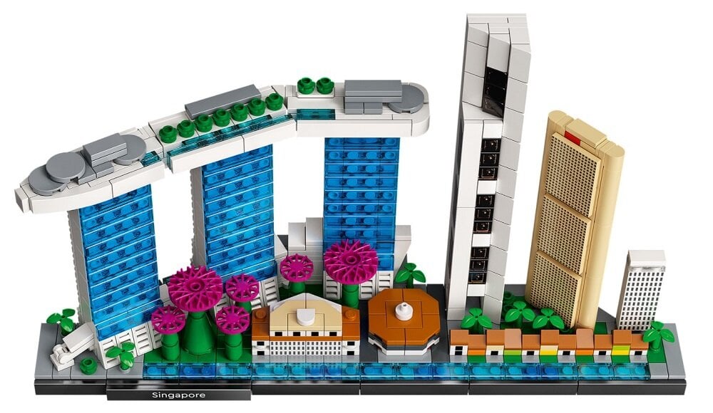 LEGO Architecture Singapur 21057 Podróż bez wychodzenia z domu