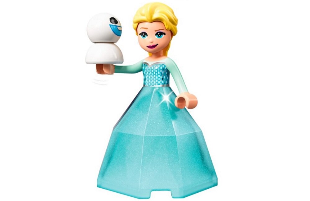 LEGO Disney Dziedziniec zamku Elzy 43199 Dobrze znane postacie i sceny