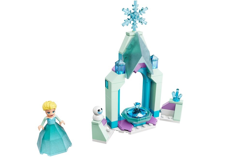 LEGO Disney Dziedziniec zamku Elzy 43199 Zabawa w lodowym zamku