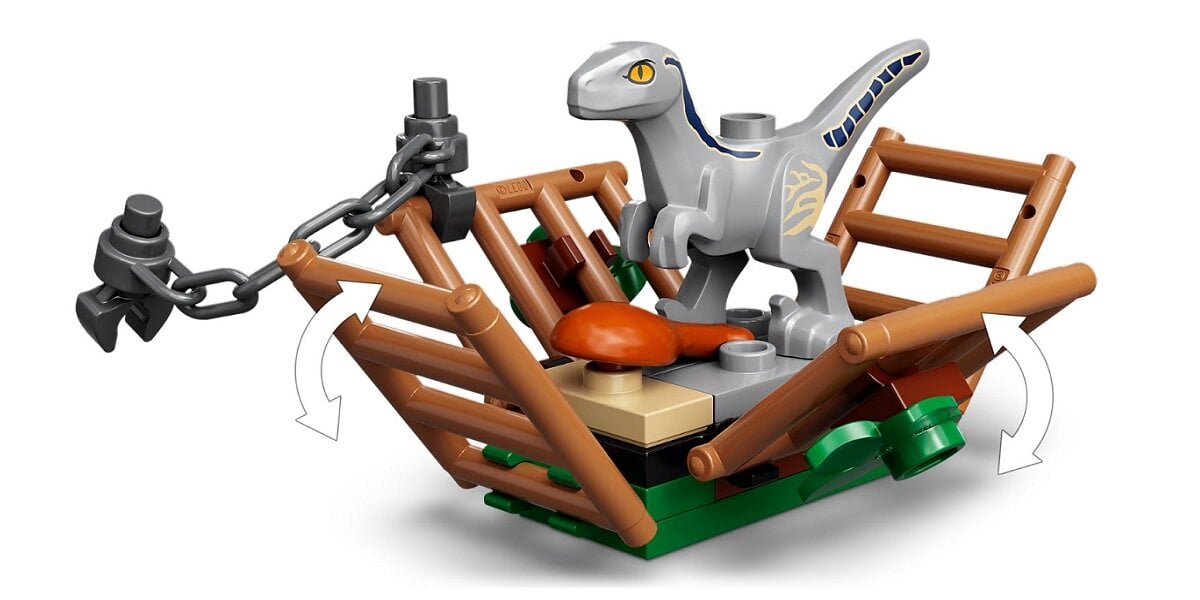 LEGO Jurassic World Schwytanie welociraptorów Blue i Bety 76946 Wysoka jakość i bezpieczeństwo