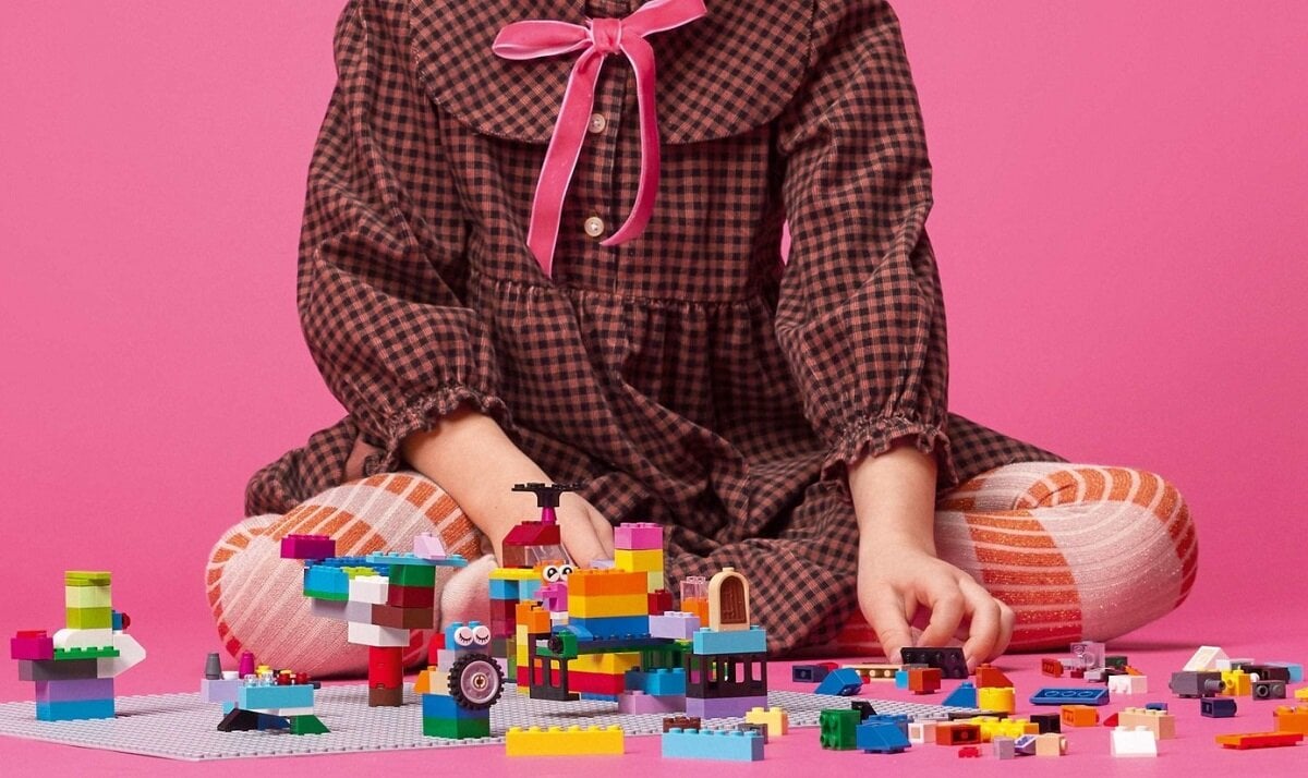 LEGO Classic szara płytka konstrukcyjna Świetne dla pomysłowych dzieci