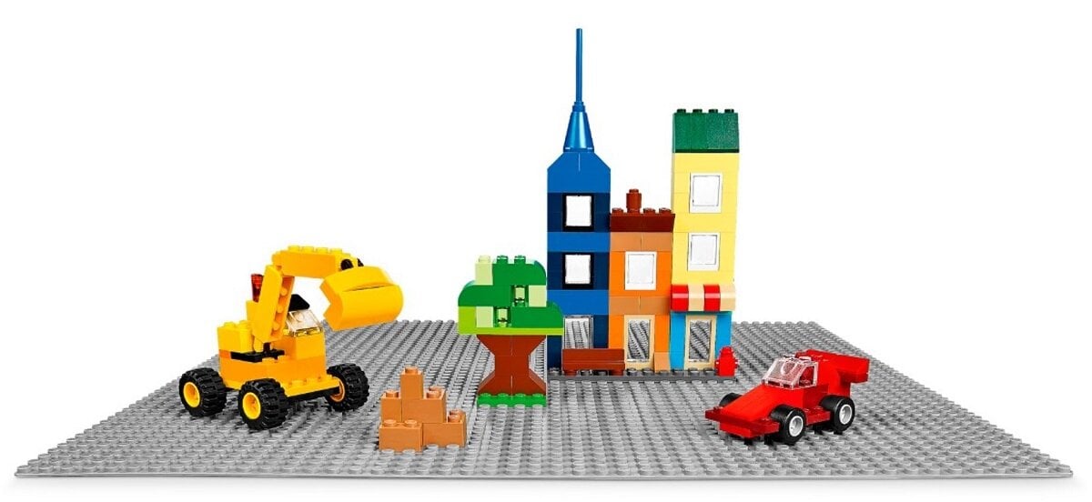 LEGO Classic szara płytka konstrukcyjna Zabawa napędzana wyobraźnią