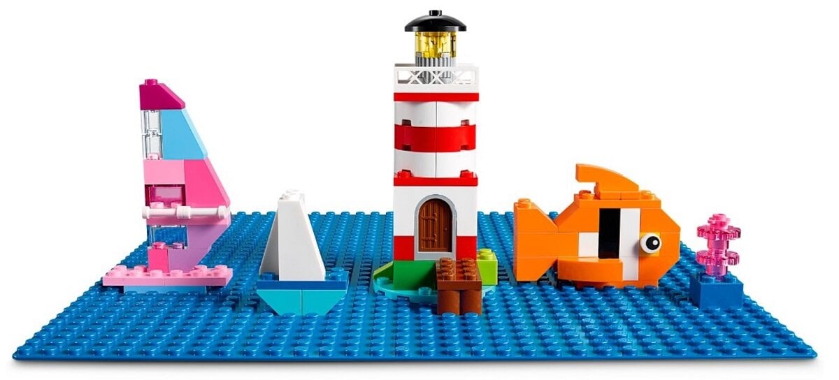LEGO Classic Niebieska płytka konstrukcyjna Zabawa napędzana wyobraźnią