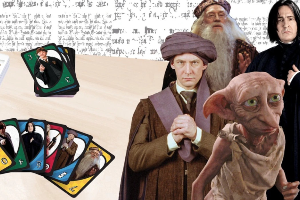 Gra karciana MATTEL Uno Harry Potter  - wyposażenie