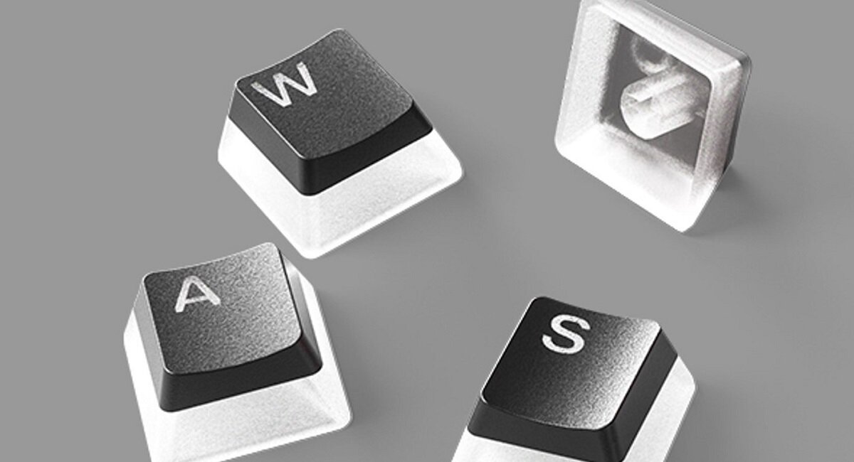 Klawisze STEELSERIES PrismCaps US Niesamowita wytrzymałość