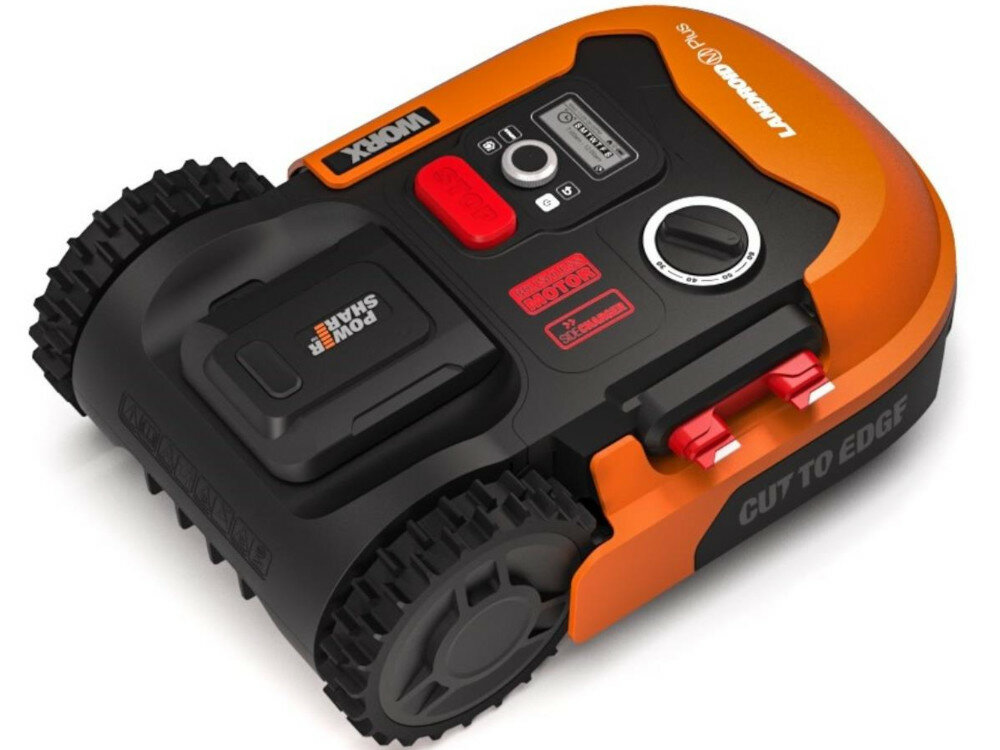 Робот-газонокосилка WORX Landroid M700 Plus WR167E с управлением по Wi-Fi/Bluetooth и AIA.