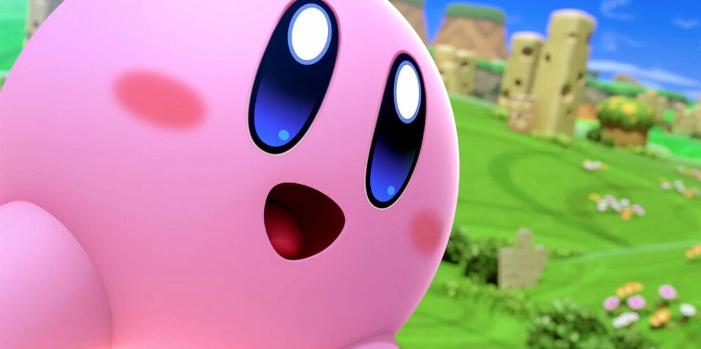 Kirby and the Forgotten Land Gra Nintendo Switch ogień i lód