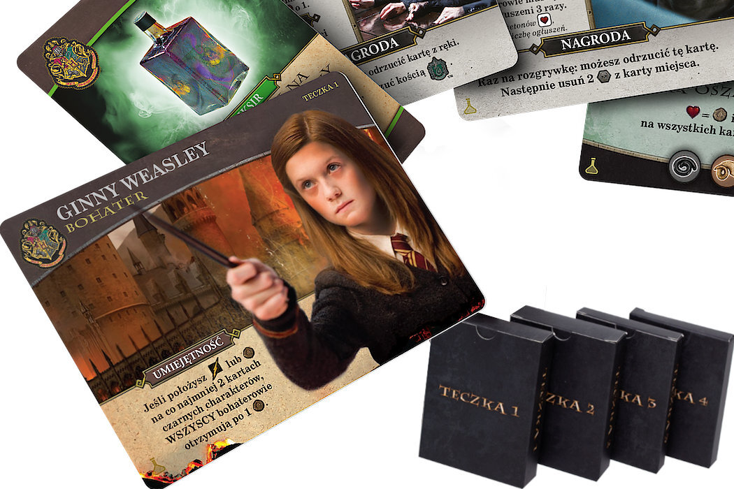 Gra planszowa REBEL Harry Potter Hogwarts Battle - Zaklęcia i Eliksiry postacie lekcje dodatek