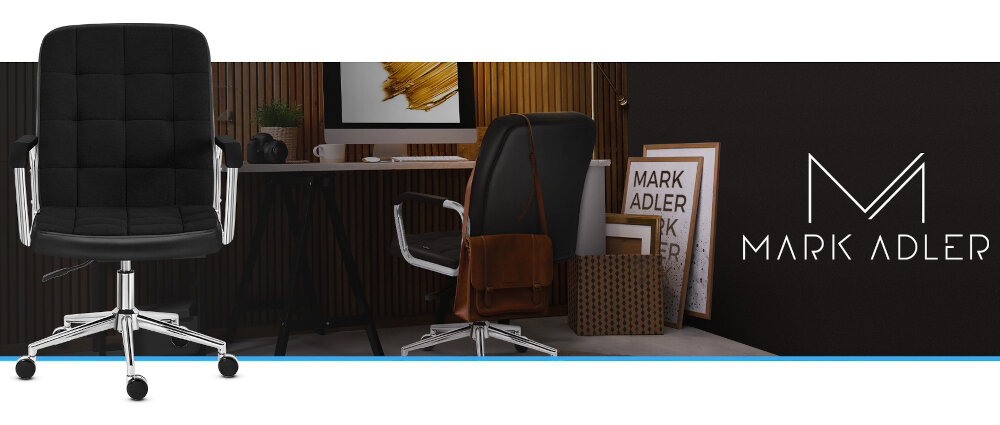 Fotel MARKADLER Future 4.0 Czarny elegancja wykonanie  cyrkulacja powietrza funkcjonalność 