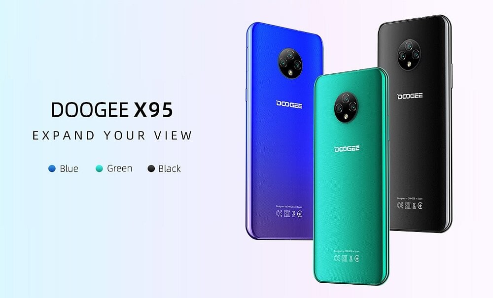 Smartfon DOOGEE X95 design kolor obudowa