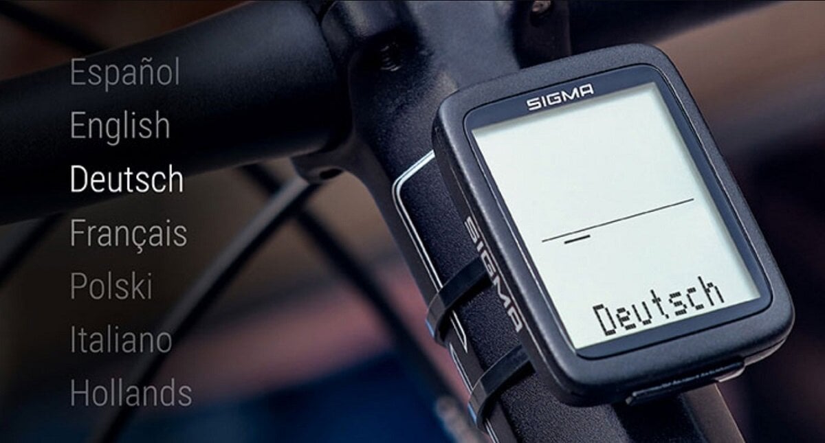 Licznik rowerowy SIGMA BC 8.0 WR Kompaktowy ergonomiczny funkcjonalny rowerzyści rower trening Wyświetlacz Funkcje pomiarowe