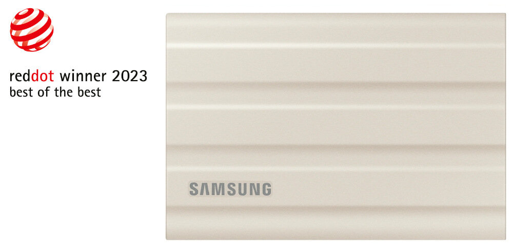 Dysk SAMSUNG T7 Shield 1TB USB 3.2 Gen. 2 SSD nagroda reddot