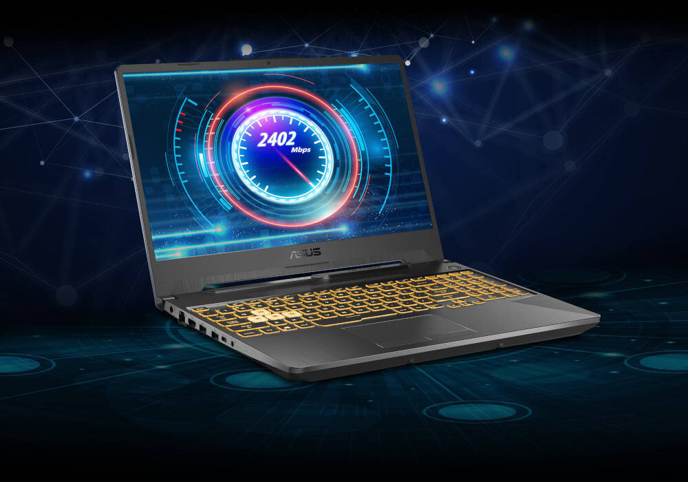 Laptop ASUS Tuf Gaming F15 FX506 - karta sieciowa wifi